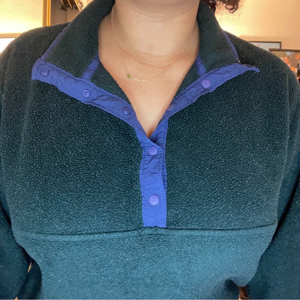 Ll Bean Quarter Button Sweater - image 3